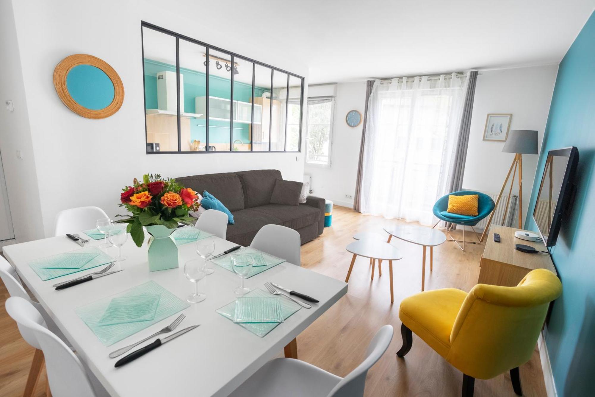 Appartement-Bao Tiam-Tiam Conciergerie-5Min Disneyland-Free Parking سيري المظهر الخارجي الصورة